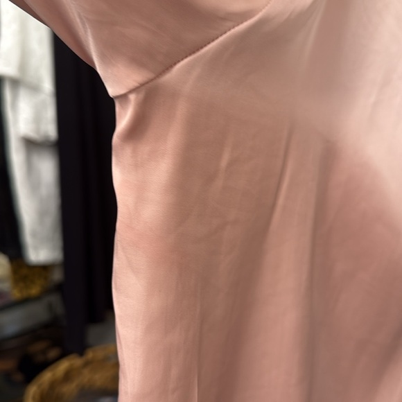 Zadig & Voltaire Pink Tink Satin Long Sleeve Blouse Size Small - Picture 12 of 13